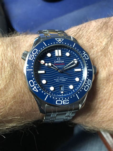 Omega Seamaster 300m blue